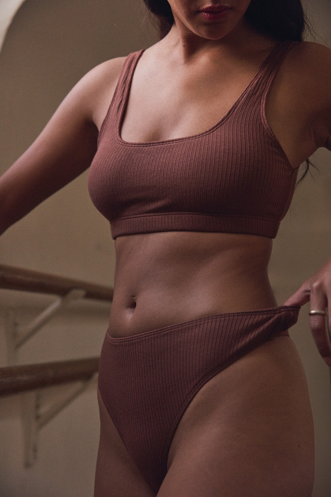 Valentina Iconique, tanga en tencel