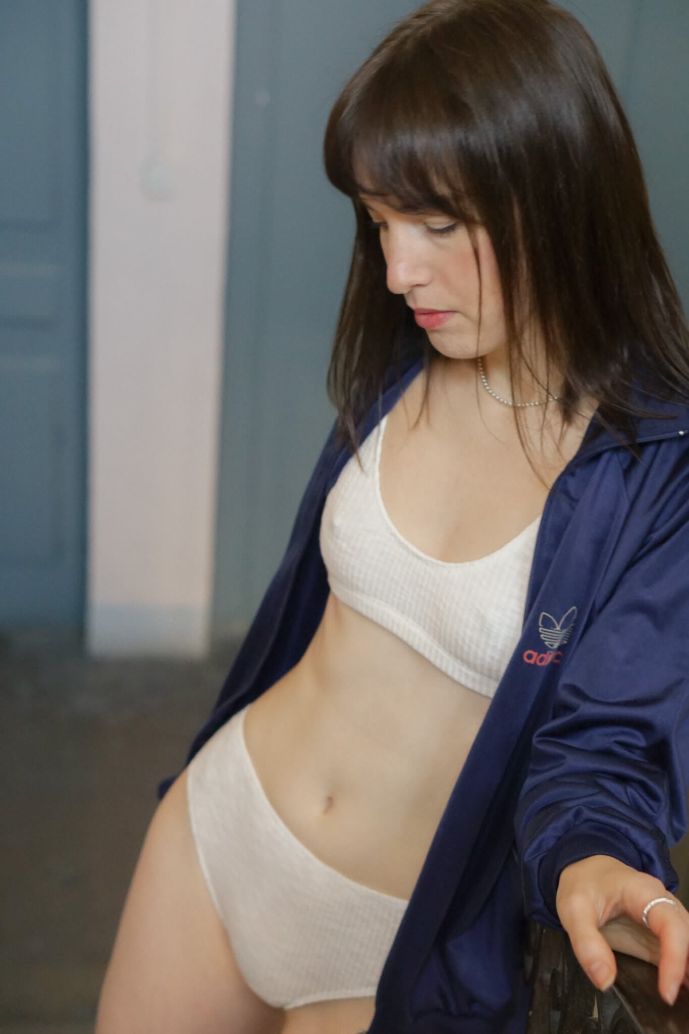 Valentina blanc, brassière en Tencel et coton