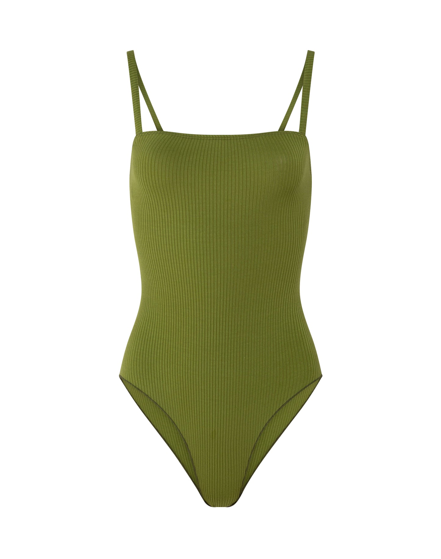 Paloma green trick, body à bretelles fines en Tencel
