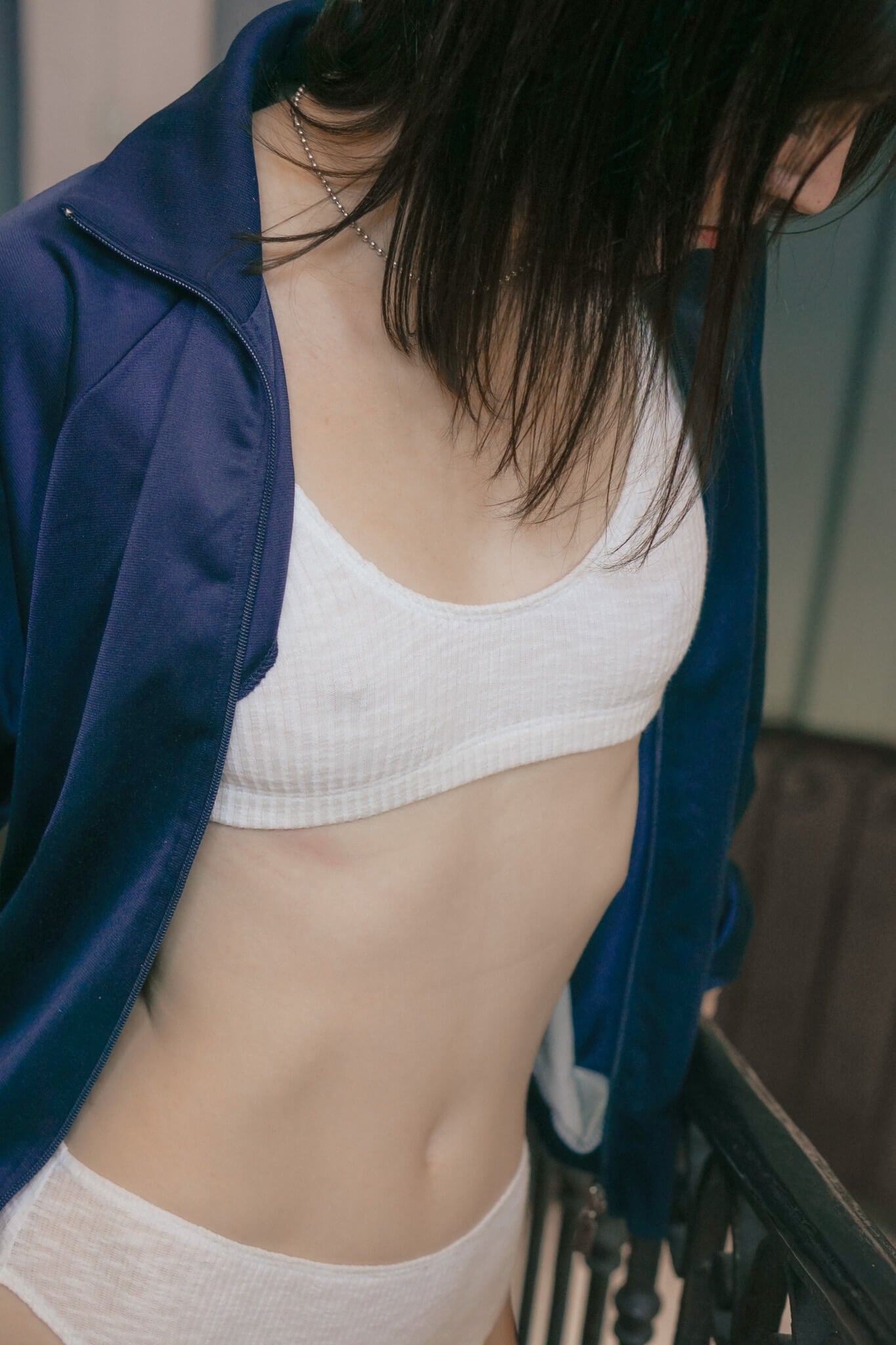 Valentina blanc, brassière en Tencel et coton