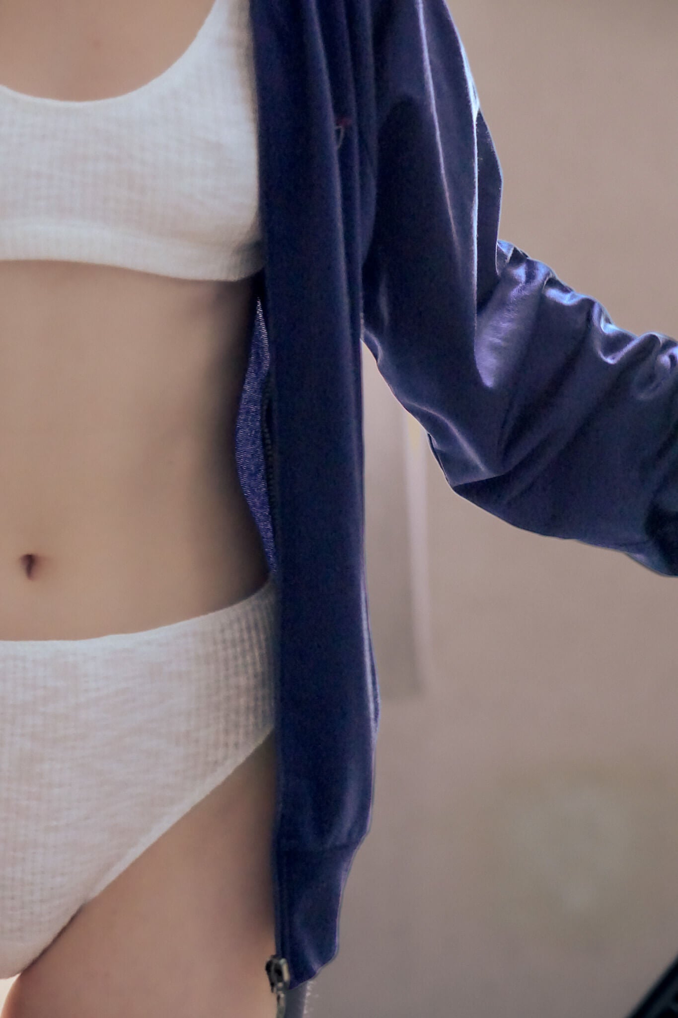 Alma, culotte taille basse en Tencel et coton